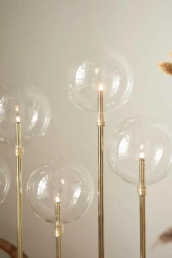 Markslöjd MÄSTER lysestage 5L Guldfarvet Hot