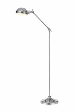 Markslöjd Gulvlamper>PORTLAND Gulv 1L Krom