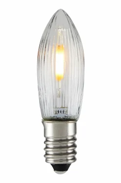 Markslöjd Lyskilder>Pære Filament 3-P Classic 10-55V 0,5W E10 LED Gennemsigtig