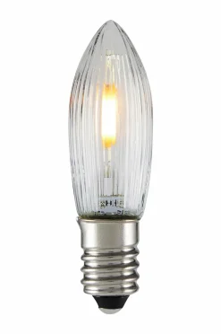Markslöjd Pære Filament 7-P Classic 10-55V 0,5W E10 LED Gennemsigtig Sale