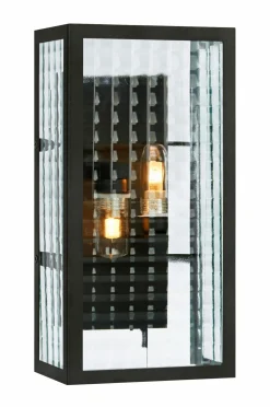 Markslöjd Væglampe /Klart glas Sort Sale