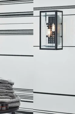 Markslöjd Væglampe /Klart glas Sort Sale