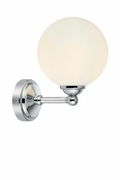 Markslöjd Væglamper>Væglampe Tropea Hvid/krom