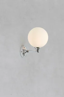 Markslöjd Væglamper>Væglampe Tropea Hvid/krom