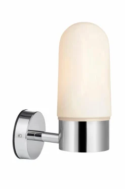 Markslöjd Væglampe ZEN, krom Krom/hvid Hot