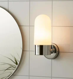 Markslöjd Væglampe ZEN, krom Krom/hvid Hot