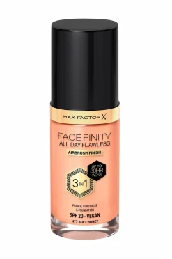 Max Factor Ansigt>All Day Flawless 3in1 Foundation 77 Soft Honey