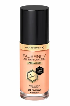 Max Factor Ansigt>All Day Flawless 3in1 Foundation 75 Golden