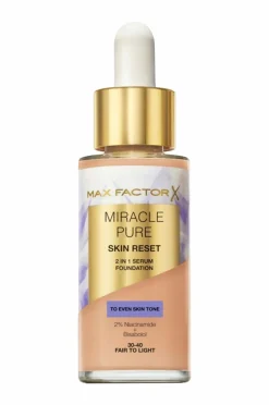 Max Factor Miracle Pure Serum Foundation 02 Fair To Light Best