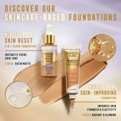 Max Factor Miracle Pure Serum Foundation 01 Fair Best