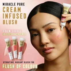 Max Factor Miracle Pure Cream Blush 06 Delicate pink Discount