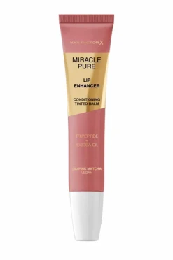 Max Factor Læber>Miracle Pure Lip Enhancer Pink Mathca 050
