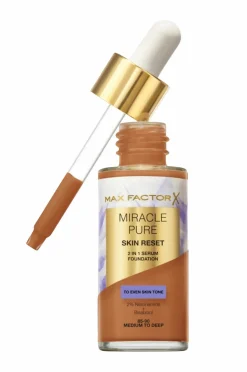 Max Factor Miracle Pure Serum Foundation 06 Medium To Deep Discount