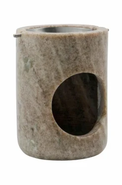 Meraki Rumduft>Oil Burner Marble/Silver