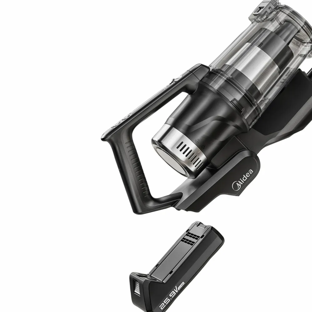 Midea Skaftstøvsugere Med tømningsstation, 350w Bldc-motor No color Hot
