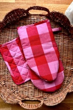 Midnatt Køkkentekstiler>Grydelap Paola Rød