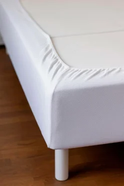 Mille Notti Belmondo betræk til sengebund Hvid New