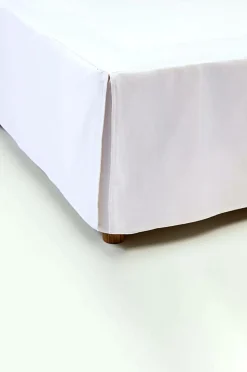 Mille Notti Sengekapper>Napoli sengekappe 42 cm Mat hvid hvid