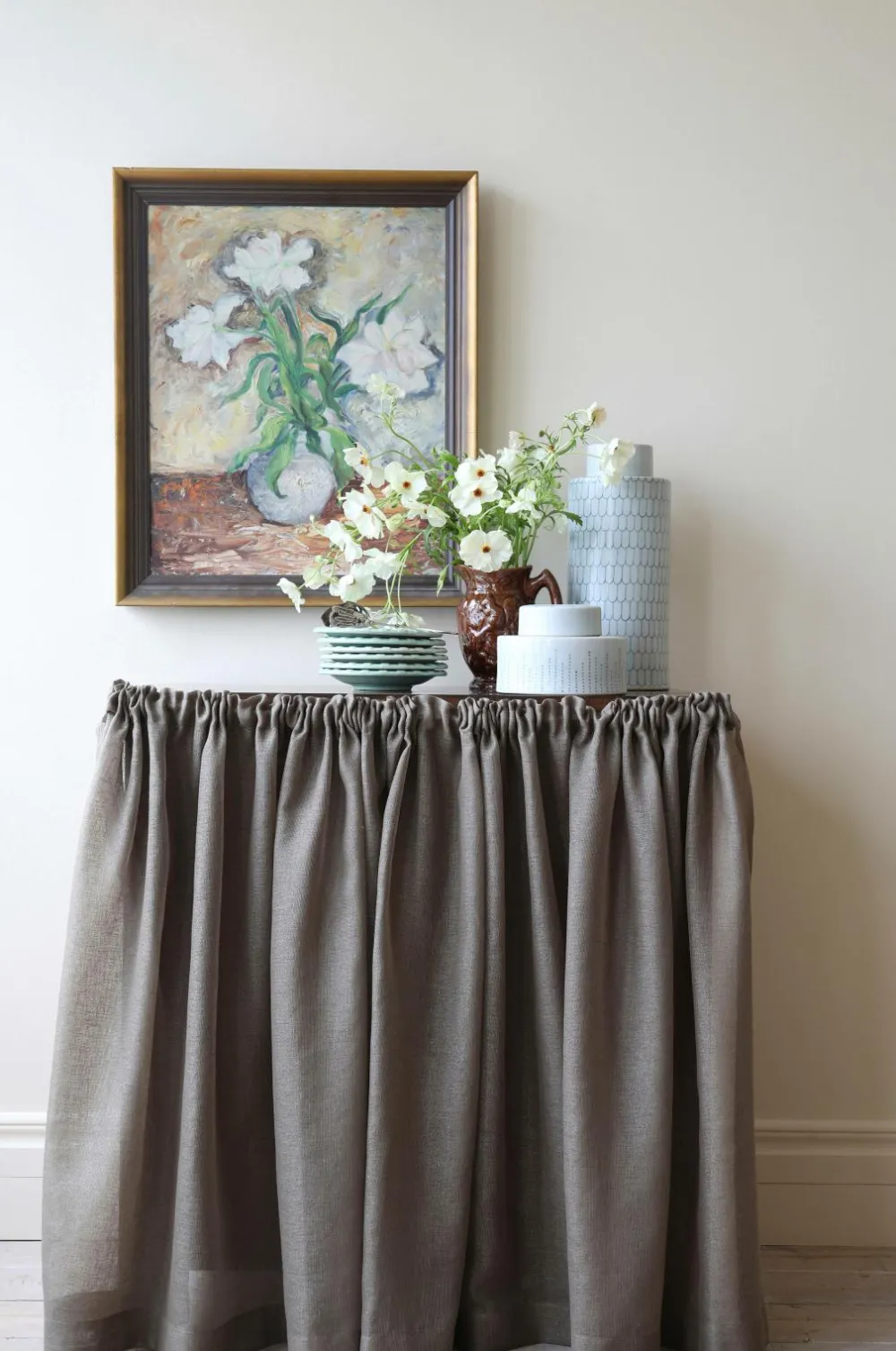 Mimou Gardinkapper>Cafégardin Gigi Mässing