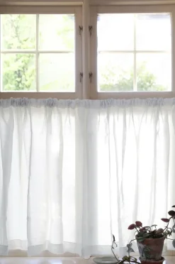 Mimou Cafégardin Wicklow dobbelt bredde Hvid Best