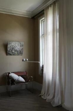 Mimou Gardin Field hørlærred, bred Porcelænsbeige Best