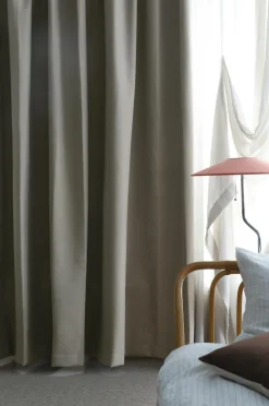 Mimou Mørklægningsgardiner>Hotelgardin Black Out dobbelt bredde Valnød