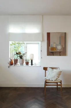 Mimou Liftgardin Studio 220 cm høj Hvid New