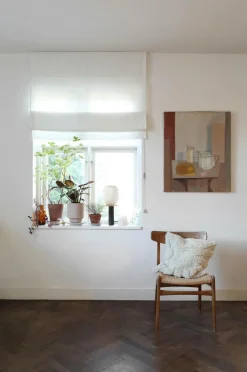 Mimou Liftgardin Studio 220 cm høj Hvid New