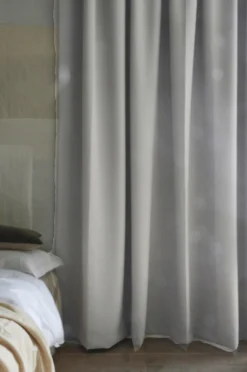 Mimou Mørklæggende hotelgardin - dobbelt bredde Grå Best