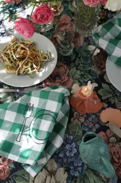 Mimou Tehåndklæde Plate Green Sale