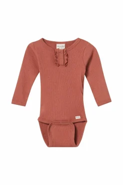 Minymo Bodies>Body LS Rib Chutney