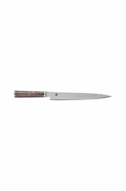 Miyabi Køkkenknive & Knivtilbehør>Fileteringskniv/tranchérkniv Sujihiki 24 cm 5000 MCD 67 Grey-black