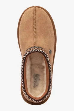 MJÚKA Hjemmesko>Fåreskindstøfler Yrsa Chestnut