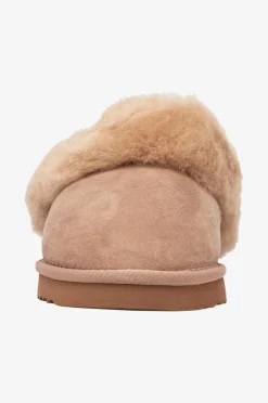 MJÚKA Fåreskindstøfler Akranes Kamel Outlet