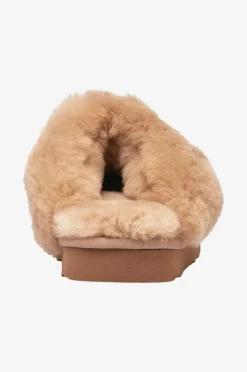 MJÚKA Fåreskindstøfler Akranes Kamel Outlet