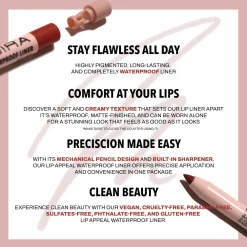 MOIRA Lip Appeal Waterproof Liner 003 Ftw Clearance