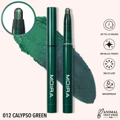 MOIRA Øjne>Stellar Glaze Stick Shadow 012 Calypso Green
