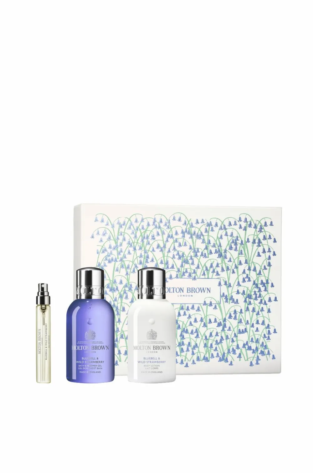 Molton Brown Bluebell & Wild Strawberry Travel Set No Color Clearance