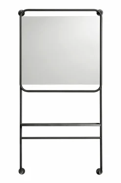 Muubs Spejl med hylde Copenhagen 60 x 120 cm Sort Clearance