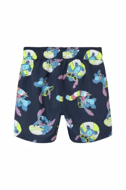 Name it Badetøj>Badebukser nmmMic Stitch Long Swimshorts Wdi Navy blazer