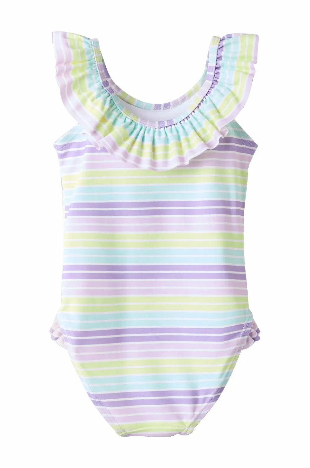 Name it Badetøj>Badedragt nmfMelisa Gabby Swimsuit Sky Orchid bloom