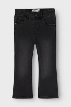 Name it Bootcut jeans nmfSalli Boot Fleece 9981-an Black denim Discount