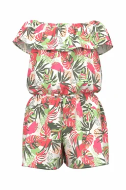 Name it Jumpsuits>Buksekjole nmfVinaya SS Playsuit Bright white