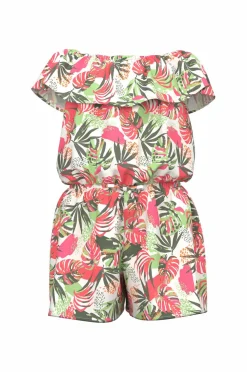 Name it Jumpsuits>Buksekjole nmfVinaya SS Playsuit Bright white