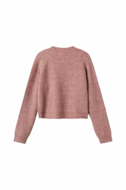 Name it Trøjer & Cardigans>Cardigan nkfHolly Boxy Short Knit Card Deauville mauve