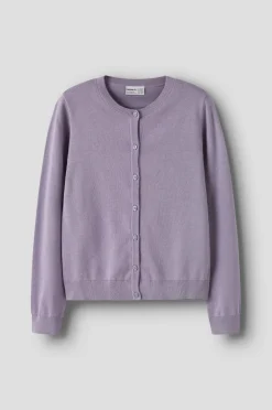Name it Cardigan nkfValane LS Knit Lavender gray Hot