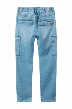 Name it Jeans>Cargo jeans nkmSilas Tap Cargo Jeans 6650-AZ Light blue denim
