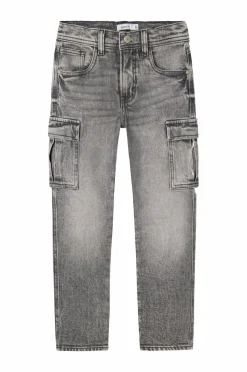 Name it Jeans>Cargo jeans nkmSilas Tap Cargo Jeans 6650-AZ Medium grey denim