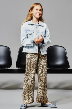 Name it Cowboyjakke nkfMila Light blue bleached denim Discount