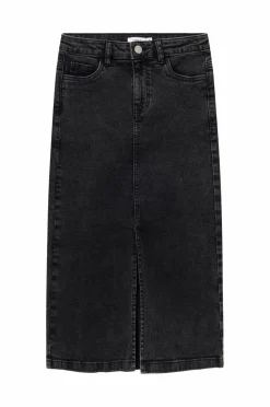 Name it Nederdele>Cowboynederdel nkfKylie Maxi Dnm Skirt Dark grey denim